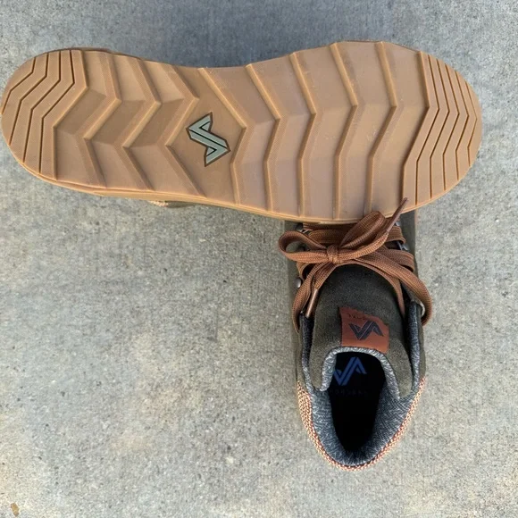 Forsake Lucie Mid Women’s 7.5 Olive Green Leather Hiking Boots Waterproof - Picture 9 of 9